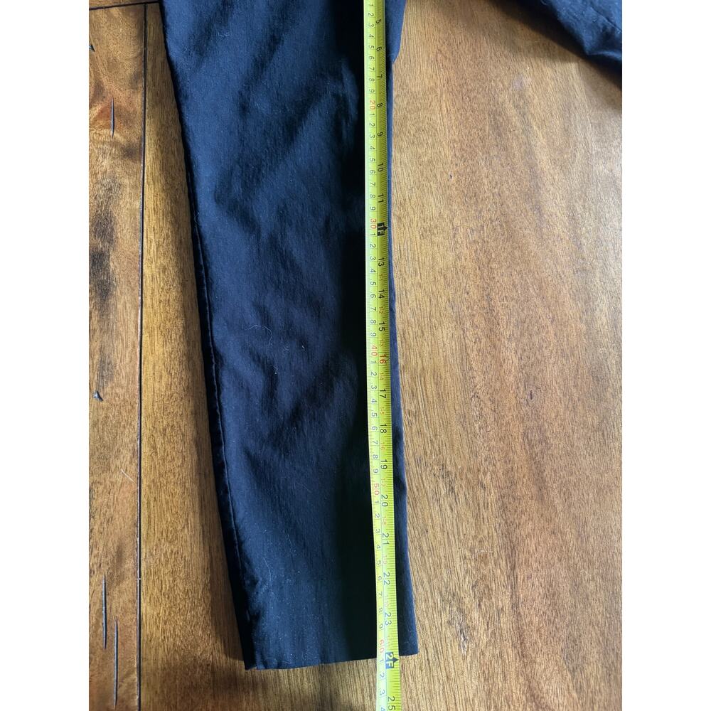 Time and Tru Black Pull On Pants Women Size 6 Stretch Slim Leg - Picture 7 of 7